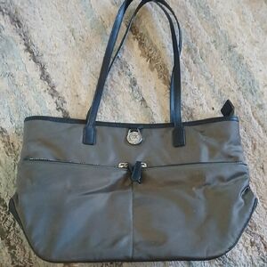 MICHAEL Michael Kors Black and Gray Tote